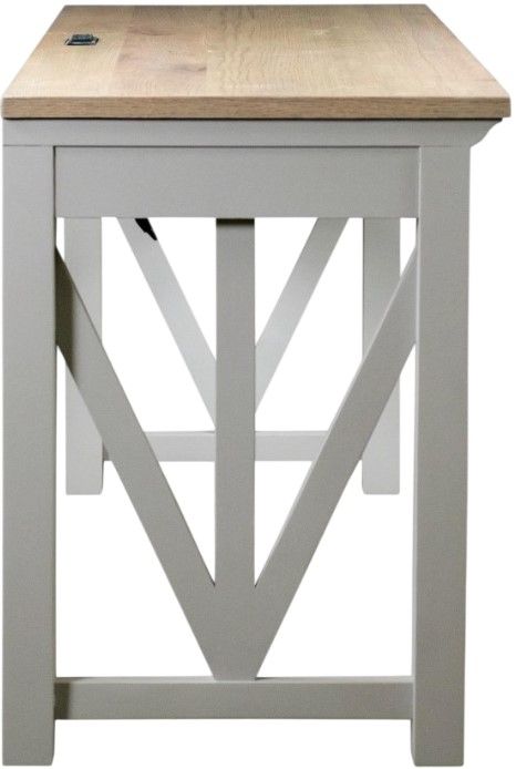 Riverside Furniture Osborne Gray Skies/Timeless Oak 36" Nesting Desk-3