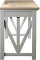 Riverside Furniture Osborne Gray Skies/Timeless Oak 36" Nesting Desk-3