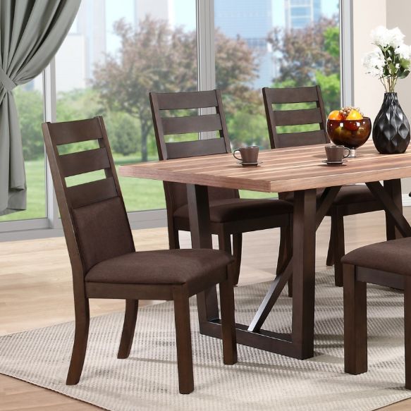 Winners Only® Venice Brown Dining Side Chair-2