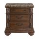 Elements International Cadenza Brown Nightstand-1