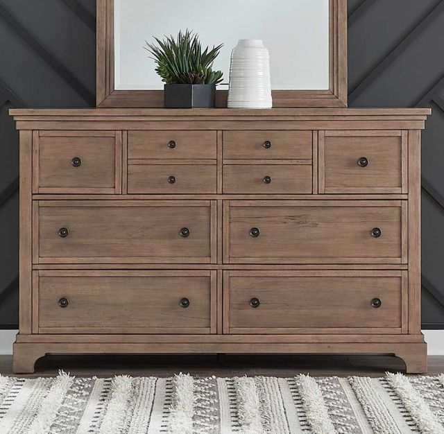 Liberty Furniture Haven Hills Camel Beige Dresser-1