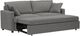 Monarch Specialties Inc. Centauri-13 Grey Convertible Full Sleeper Sofa Bed-0