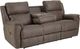 HomeStretch Milan Espresso Manual Reclining Sofa-2