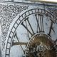 A & B Home Gold/Silver Square Gear Clock-4
