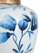 A & B Home Blue/White Ginger Jar-3