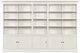Hammary® Structures White Quintuple Display Bookcase-2