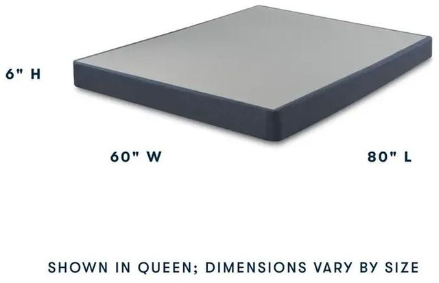 Mattress 1st® by Serta® Foundation 6" King Regular Height Steel-2