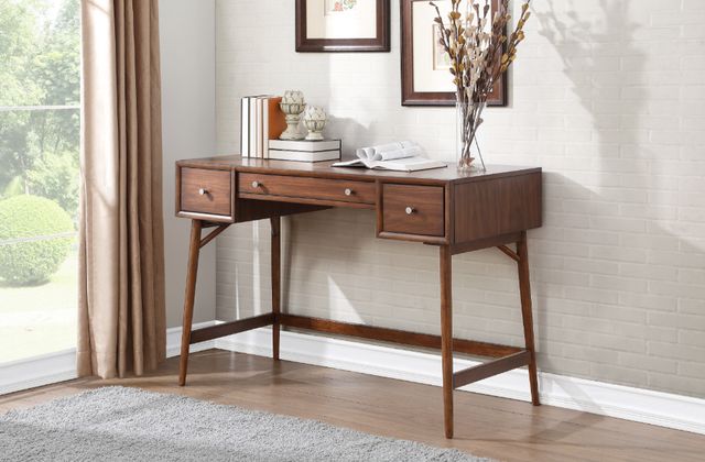Homelegance® Frolic Brown Counter Height Writing Desk-1