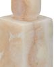 Currey & Company Lithos 2-Piece Ivory/Natural Candle Holder Set-2