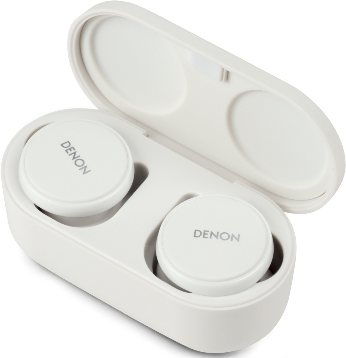 Denon® PerL Pro White Wireless Noise Cancelling Earbuds | Hi Fi 
