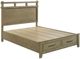 Coaster® Hazlewood 5-Piece Vineyard Oak King Panel Bedroom Set-1