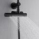 Forno Acqua AcquaFALL Matte Black Retrofit Shower System-2