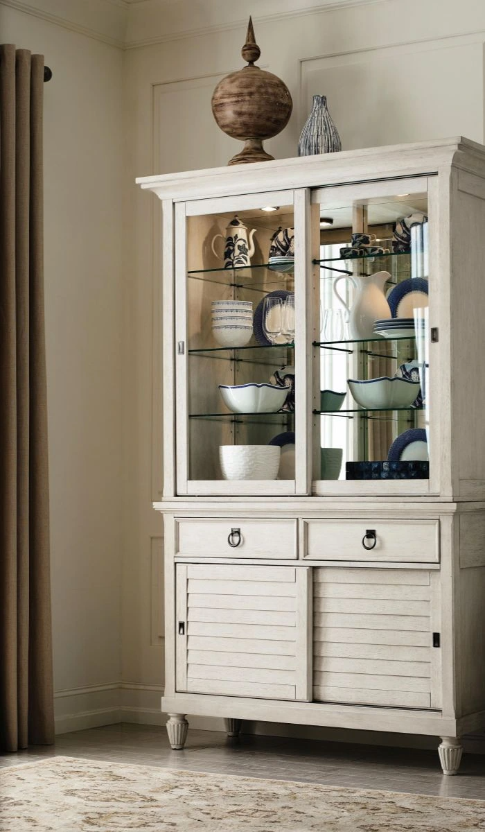 American Drew Grand Bay Haystack Display Cabinet