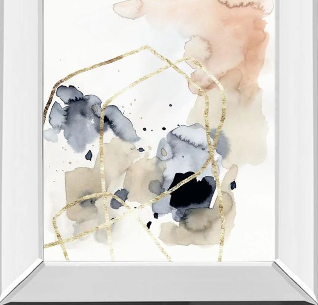 Classy Art Syncopate I by Victoria Barnes Mirror Framed Wall Art-1
