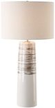 Uttermost® Haven White Glaze Table Lamp-3