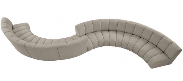 Meridian Furniture Infinity 8-Piece Taupe Modular Sectional-2