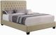 Coaster® Chloe Oatmeal Upholstered King Headboard-1