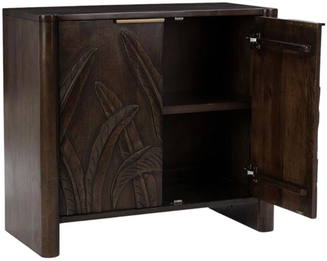 Classic Home Ledro Dark Brown Cabinet-1