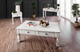 Furniture of America® Joliet Antique White End Table-1
