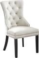 Meridian Furniture Nikki Cream Dining Side Chair-0