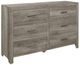 Homelegance® Mandan Weathered Gray Dresser-0
