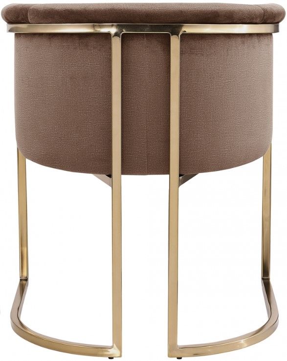 Meridian Furniture Tierra Brown Velvet Dining Chair-3