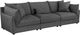 Coaster® Sasha 3-Piece Barely Black Modular Sectional-0
