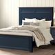 Furniture of America® Pinetop 4-Piece Blue Twin Bedroom Set -1