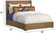 Flexsteel® Normandy Driftwood Queen Panel Bed-2