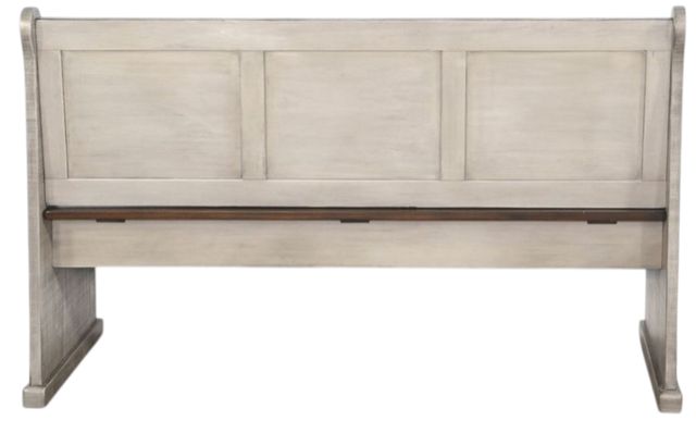 Sunny Designs™ Homestead Hills Alpine Gray/Tobacco Long Bench-4