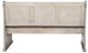 Sunny Designs™ Homestead Hills Alpine Grey/Tobacco Leaf Long Bench-4