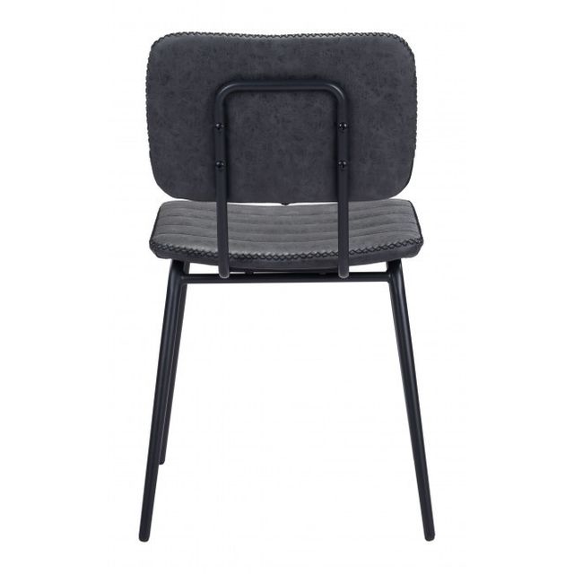 Zuo® Modern Boston Vintage  Black Dining Chair-2