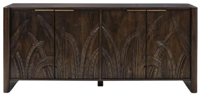 Classic Home Ledro Dark Brown Buffet-2