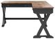 Signature Design by Ashley® Wildenauer Black/Brown Home Office Desk-2