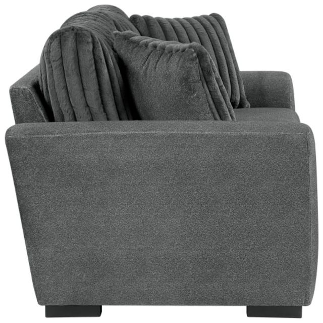 Homelegance® Athena Dark Gray Loveseat-3