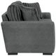 Homelegance® Athena Dark Gray Loveseat-3