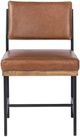 Four Hands Benton Sonoma Chestnut Upholstered Dining Side Chair-1