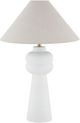 Forty West Mildred White Table Lamp-0