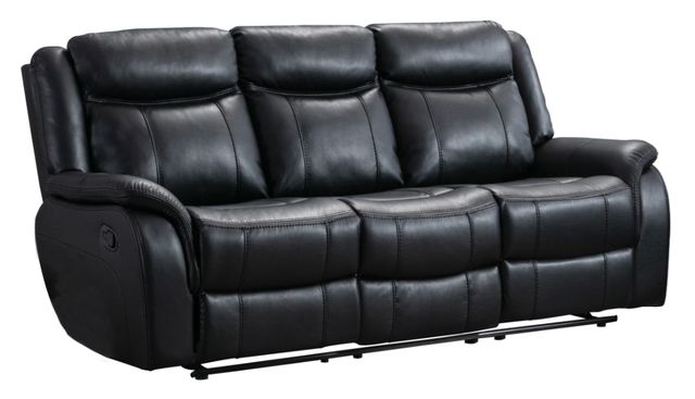 Mazin Furniture Paxton Black Reclining Sofa-0