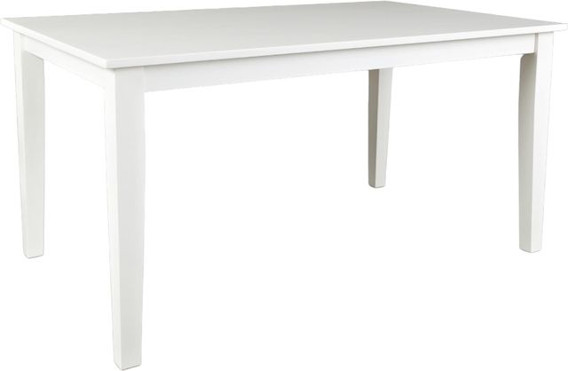 Jofran Inc. Simplicity Paperwhite Rectangle Dining Table-0