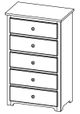 Vokes Furniture Classic Chest-1