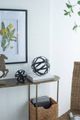 A & B Home Black 10" Decorative Ball-2
