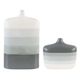 Uttermost® by Grace Feyock 2-Piece Guevara Striped Gray Vases-1