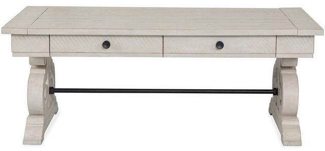 Magnussen Home® Bronwyn Alabaster Rectangular Cocktail Table-1