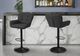 Monarch Specialties Inc. 2-Piece Black Adjustable Swivel Counter Stool Set-1