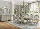 New Classic® Home Furnishings Monique Champagne/Silver Dining Arm Chair-1