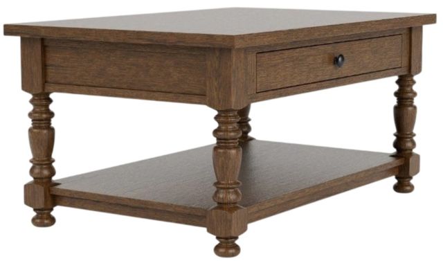 Riverside Furniture Eastlake Whiskey Oak Rectangular Cocktail Table-3