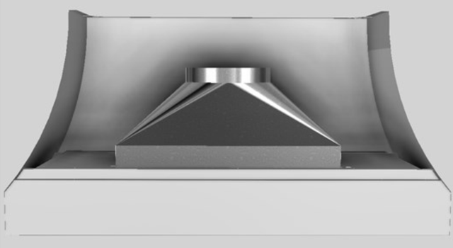Vent-A-Hood® Designer Series 60" Stainless Steel Wall Mounted Range Hood-3