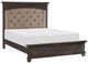 Mazin Furniture Motsinger Rustic Brown Eastern King Panel Bed-0