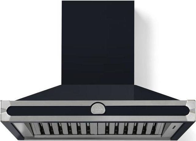 La Cornue CornuFé 90 AlberTine 36" Matte Black Wall Mounted Chimney Hood-0